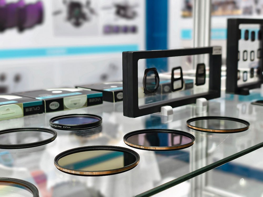 激埃特光博會(huì)濾鏡展品